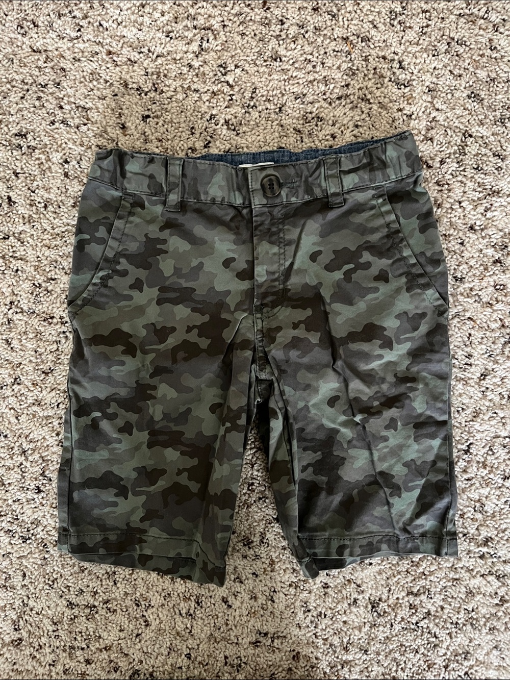 Cat & Jack Boys Shorts Bundle 3-Pack Size 10 Black Camo Navy Blue - Picture 4 of 7